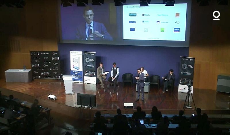 Predictice à la remise des prix Blue Ocean Awards Louis Larret-Chahine