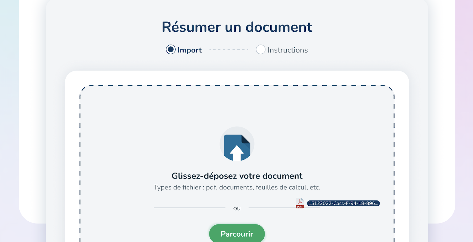 Résumer Predictice