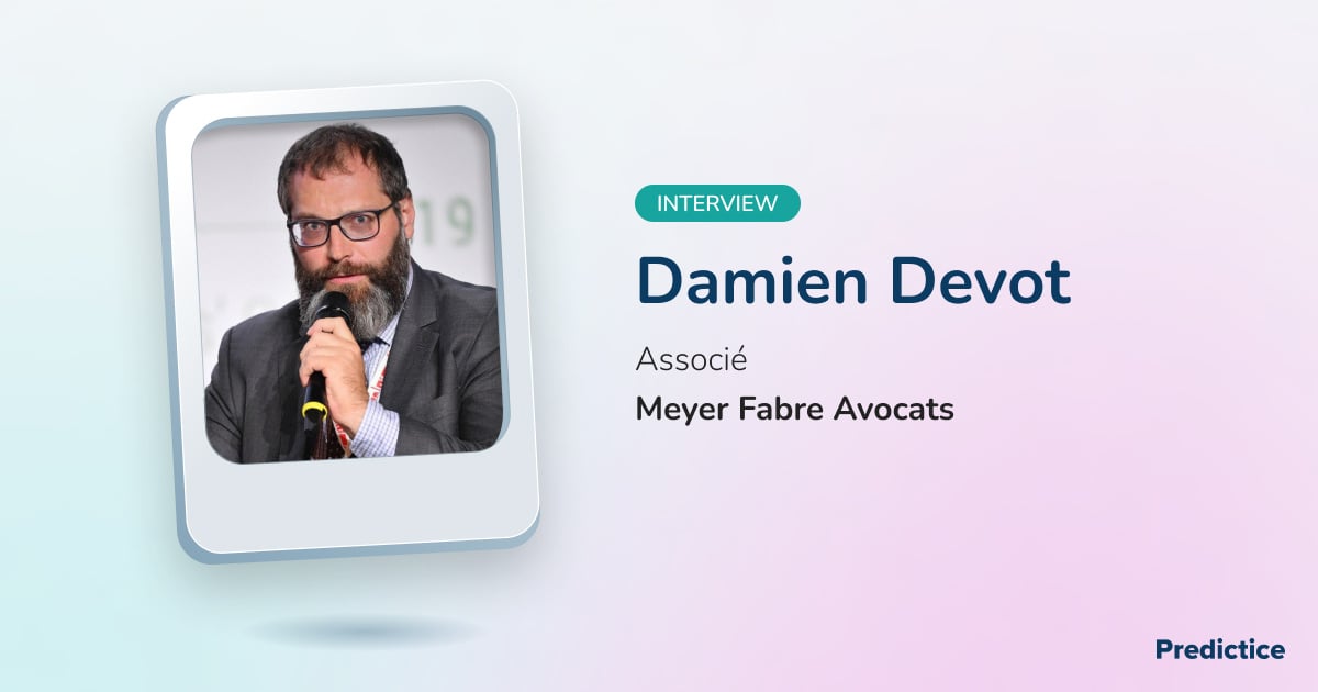 Damien Devot, Associé Meyer Fabre Avocats 